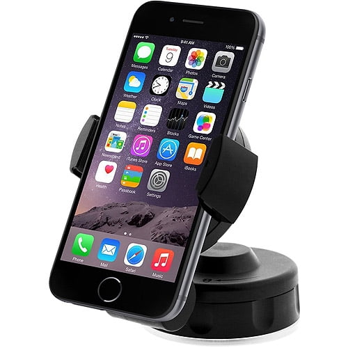 Black 360° Car Windshield/Dashboard Phone Mount Holder Universal fit Mobile Phone Black 360° Car Windshield/Dashboard Phone Mount Holder Universal fit Mobile Phone